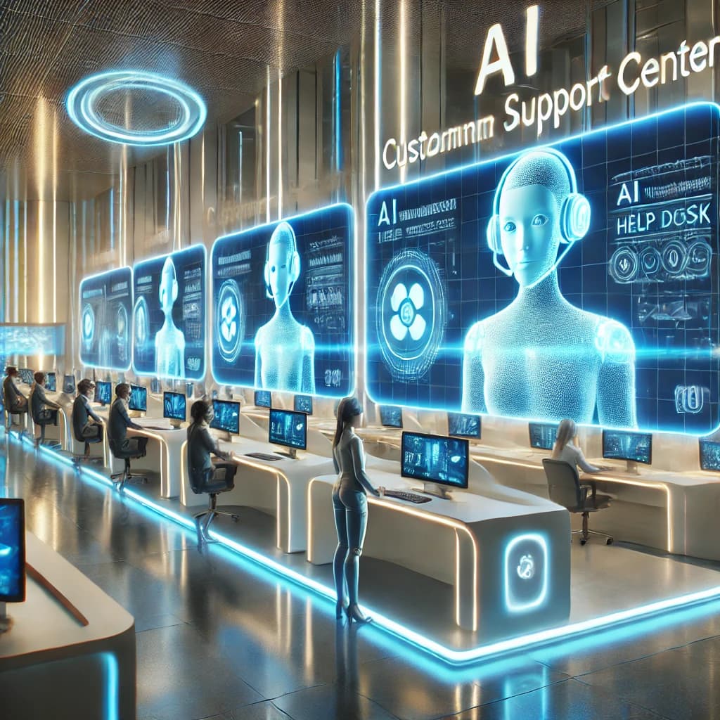 AI customer experience showing typical ticket deflection rates across industries