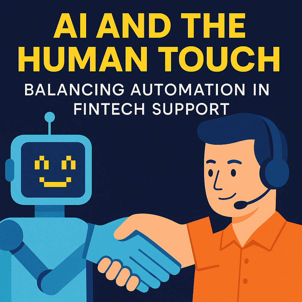 AI and the Human Touch: Balancing Automation in Fintech Support