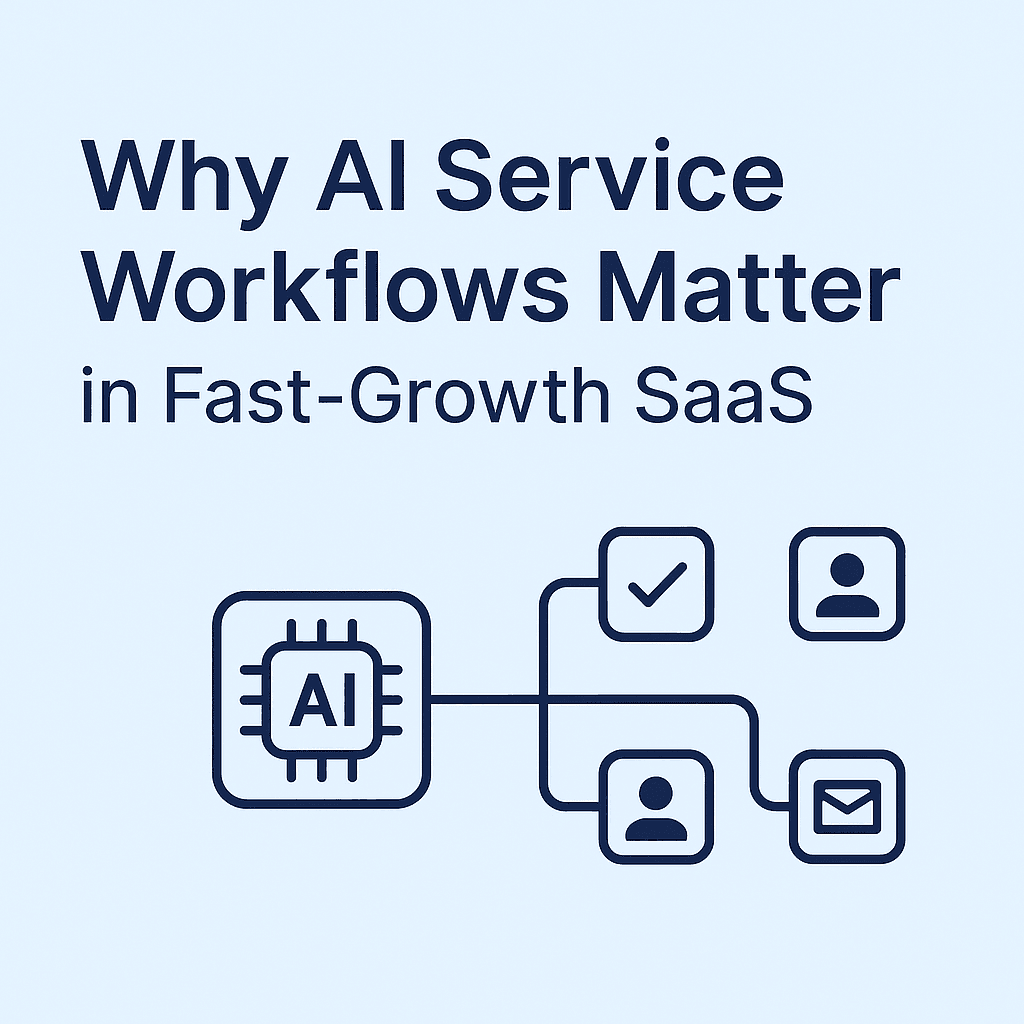 Why AI Service Workflows Matter in Fast-Growth SaaS
