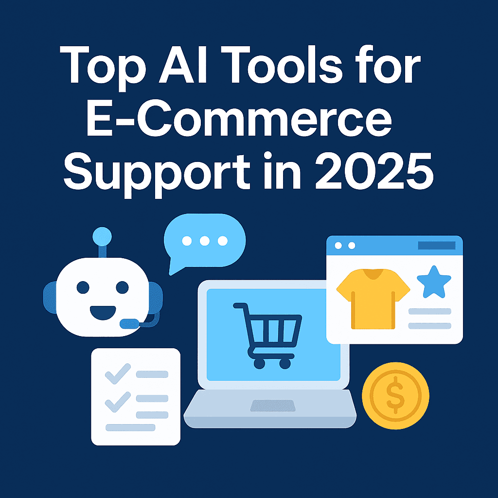 Top AI Tools for E-Commerce Support in 2025